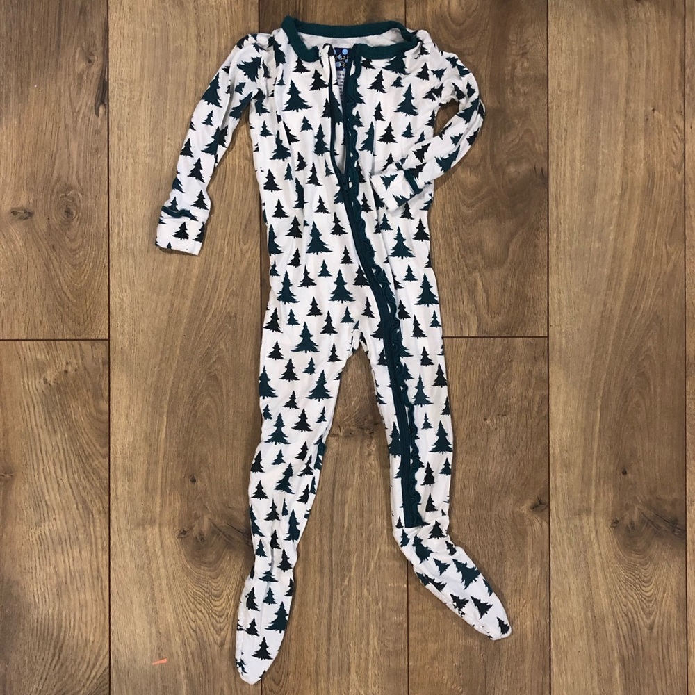 KickeePants Ruffle Bottom Footie: 12-18M